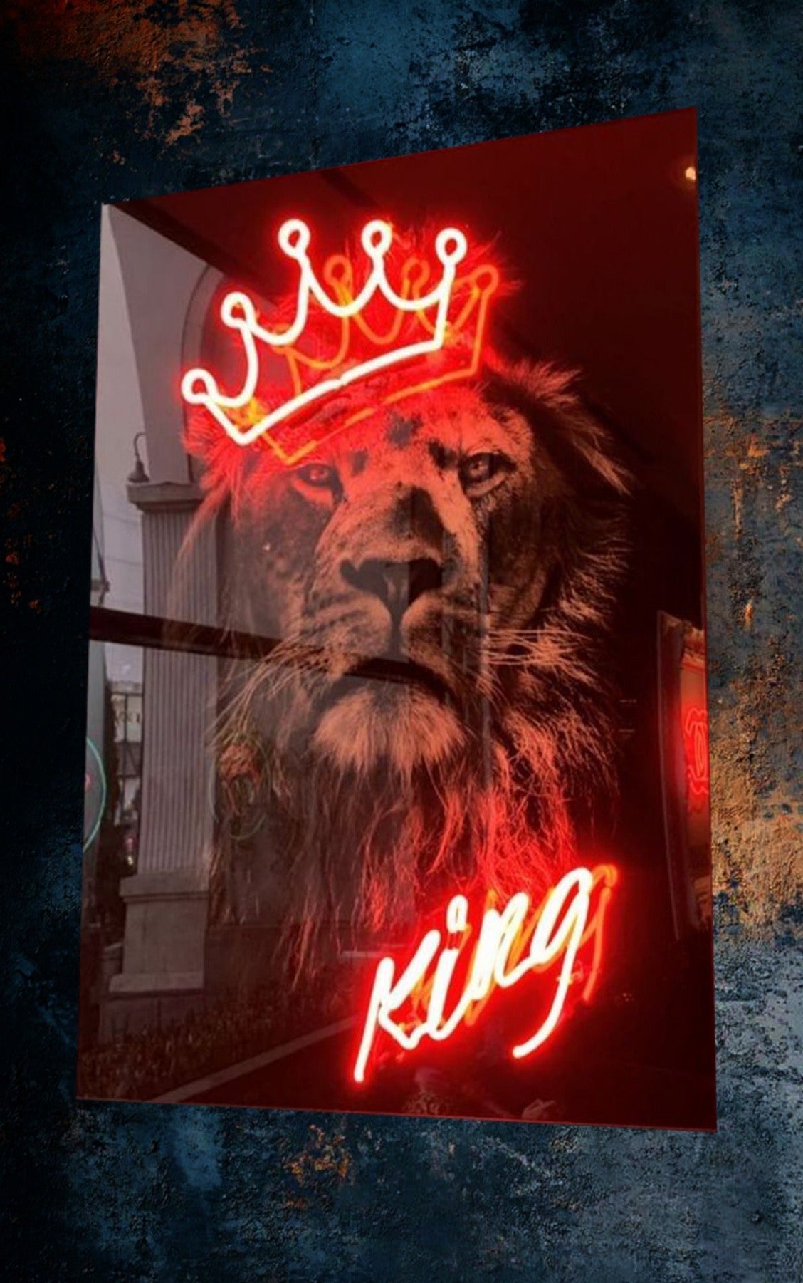 Neon Slika King